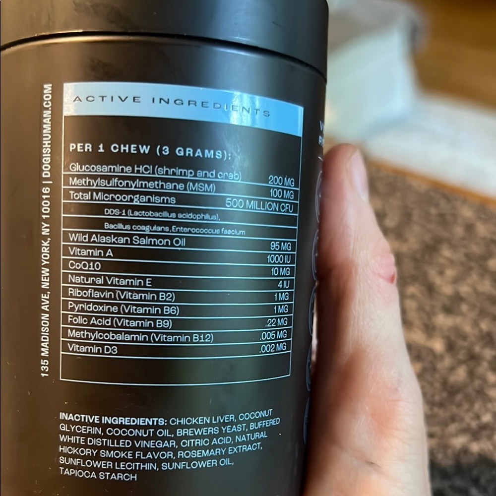 Dog is Human Multivitamin for Optimal Health NWT - Picture 4 of 6